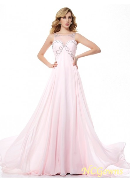 Ncgowns Scoop Neckline Beading Embellishment Empire A-Line Princess Silhouette Special Occasion Dresses