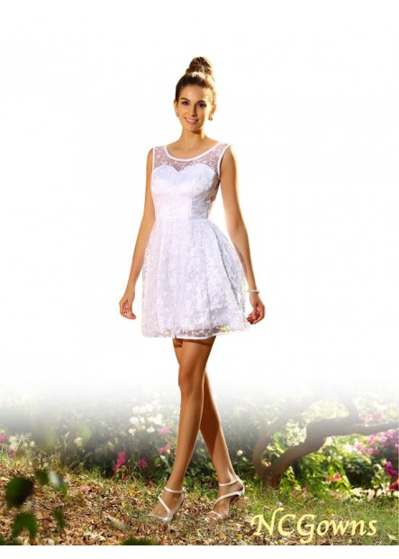 Ncgowns Other A-Line Princess Silhouette Sleeveless Natural Wedding Party Dresses