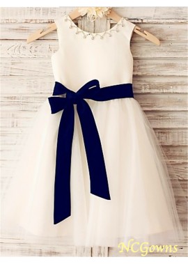 Sleeveless Bowknot Zipper Back Style A-Line Princess Silhouette Wedding Party Dresses T801524726469
