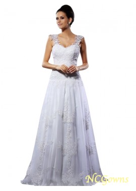 Other Empire Waist Sleeveless Lace Applique Embellishment Straps 2023 Wedding Dresses