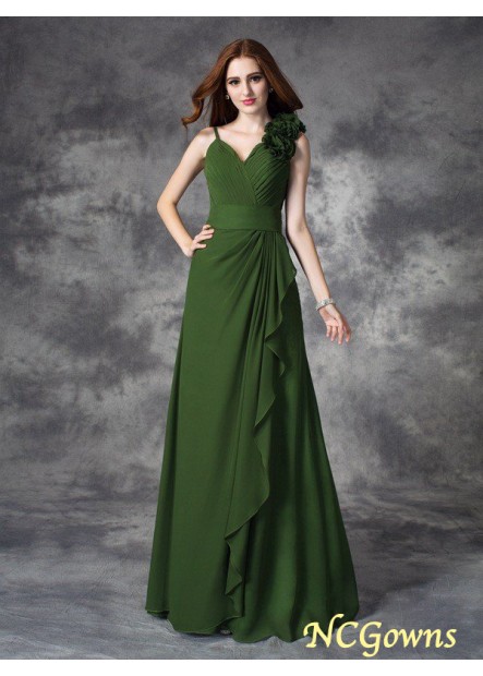 Natural Chiffon Fabric Zipper Bridesmaid Dresses T801524723882