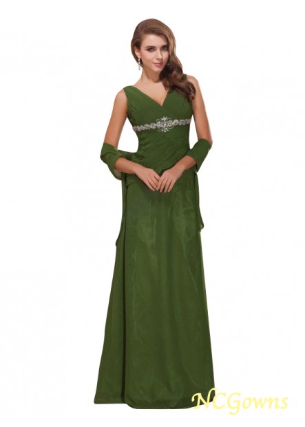 Ncgowns Sheath Column Sleeveless V-Neck Mother Of The Bride Dresses