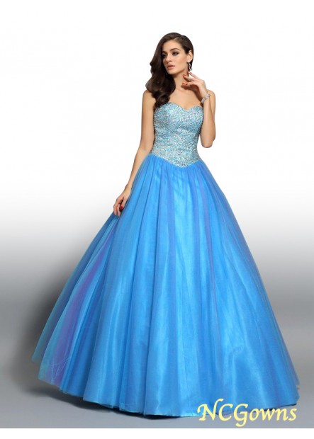 Ncgowns Beading Sweetheart Neckline Ball Gown Empire Waist Sleeveless 2023 Formal Dresses T801524707039