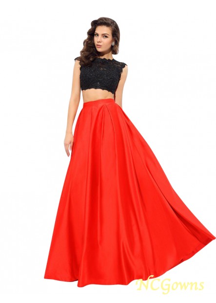 Natural Waist Lace Embellishment Sleeveless 2023 Evening Dresses
