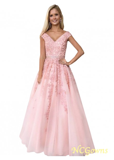 Ncgowns Floor-Length Zipper Sleeveless Sleeve 2023 Prom Dresses