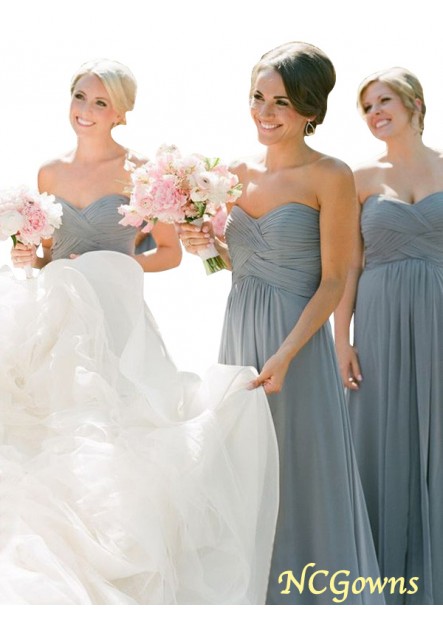 Floor-Length Wedding Party Dresses