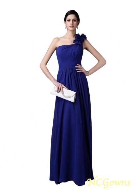Ncgowns Sleeveless Natural One-Shoulder Sheath Column One Shoulder