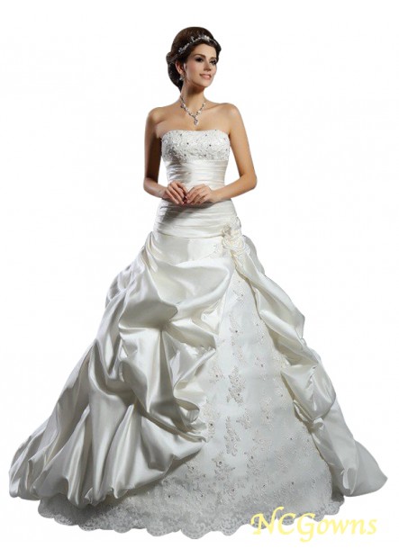 Ball Gown Sleeveless Sweetheart Neckline 2023 Wedding Dresses T801524715269