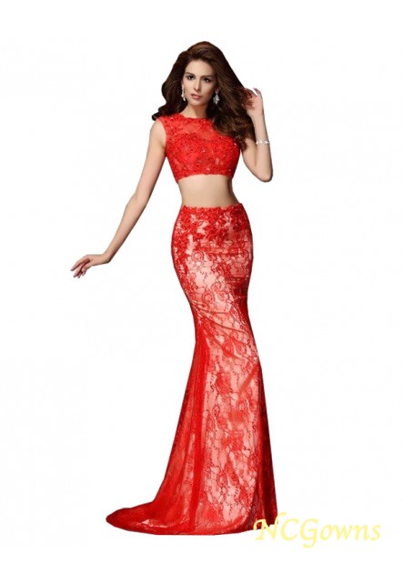 NCGowns Sexy Two Piece Long Prom Evening Dress T801524706634