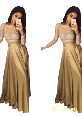 Ncgowns Applique Embellishment A-Line Princess Silhouette Natural Waist 2022 Evening Dresses