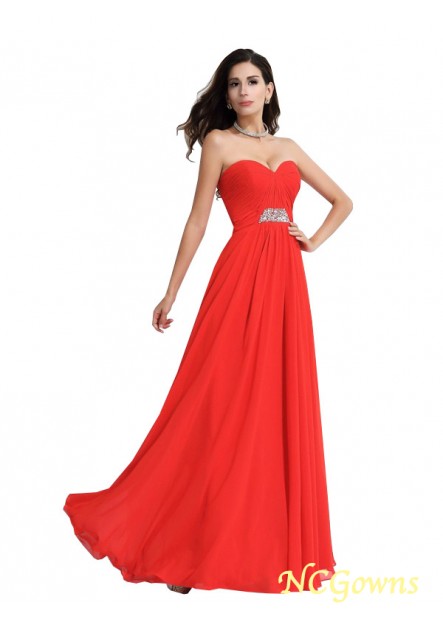 Zipper Beading Natural Waist Floor-Length Sleeveless 2023 Prom Dresses