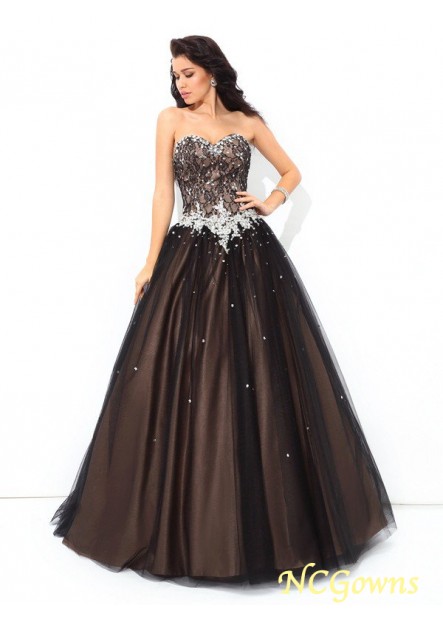 Natural Waist Ball Gown Beading Embellishment Sweetheart Neckline Prom Dresses