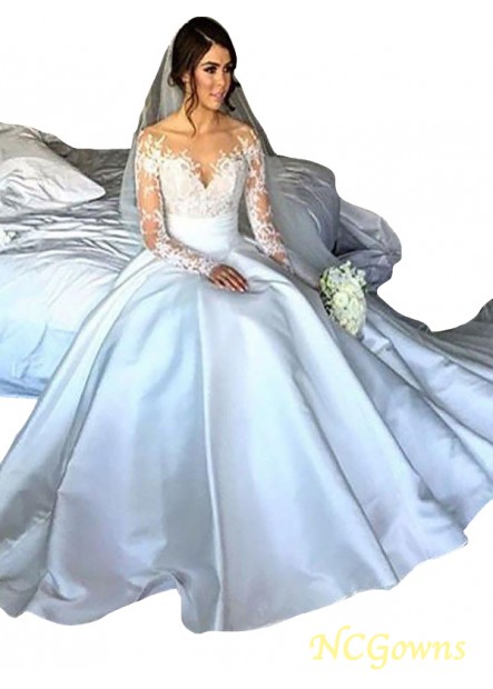 Ncgowns Ball Gown Court Train Hemline Train 2023 Wedding Dresses