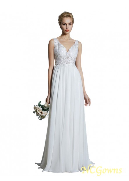 Ncgowns Natural Other V-Neck Wedding Dresses