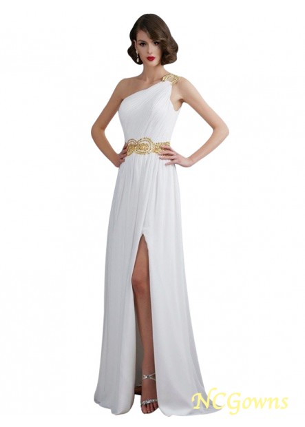Ncgowns Other Sweep Brush Train Hemline Train Sleeveless Sleeve Ruched Special Occasion Dresses