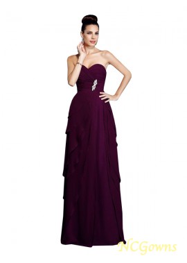 Ncgowns A-Line Princess Empire Zipper Back Style Ruffles Sweetheart 2023 Evening Dresses