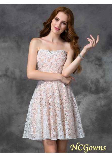 Sweetheart Neckline A-Line Princess Lace Natural Sexy Evening Dresses
