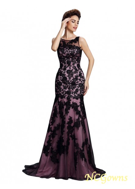 Floor-Length Other Back Style Applique Sexy Evening Dresses
