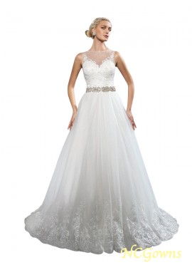 Net Zipper Beading Sleeveless 2023 Wedding Dresses