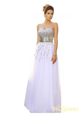 Floor-Length Other Back Style Organza Evening Dresses