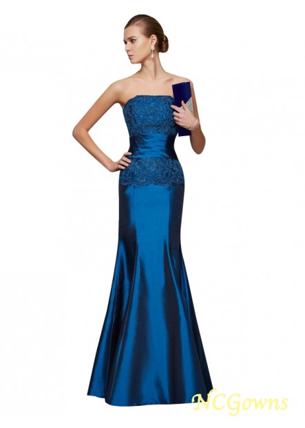 Trumpet Mermaid Taffeta Floor-Length Hemline Train Zipper Sleeveless Sleeve 2023 Prom Dresses