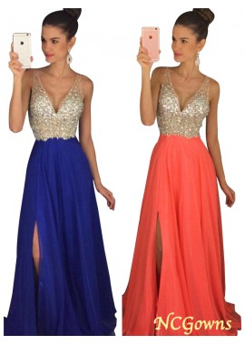 Sleeveless Other Back Style Chiffon Fabric Beading A-Line Princess 2023 Prom Dresses T801524704150