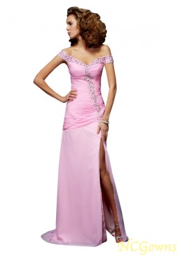 Natural Waist Zipper A-Line Princess Beading 2023 Prom Dresses