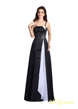 Spaghetti Straps Neckline Sleeveless Chiffon Fabric A-Line Princess 2022 Prom Dresses T801524706326