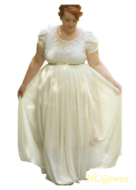 Zipper Empire Chiffon Lace Plus Size Prom Dresses T801524707607