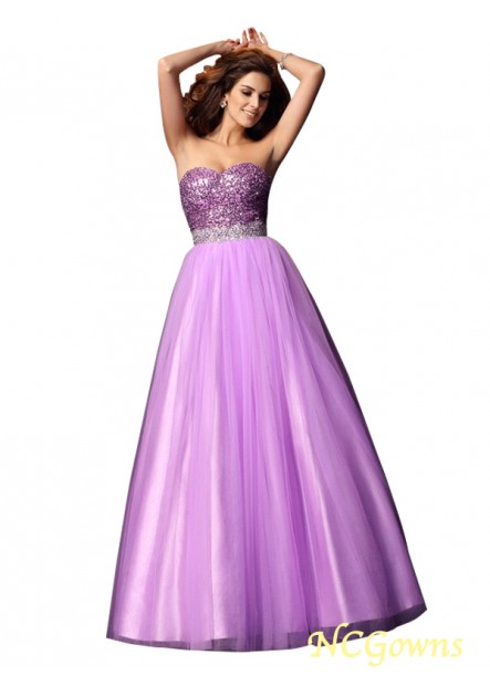 Ncgowns Elastic Woven Satin Fabric Ball Gown Sequin 2023 Formal Dresses