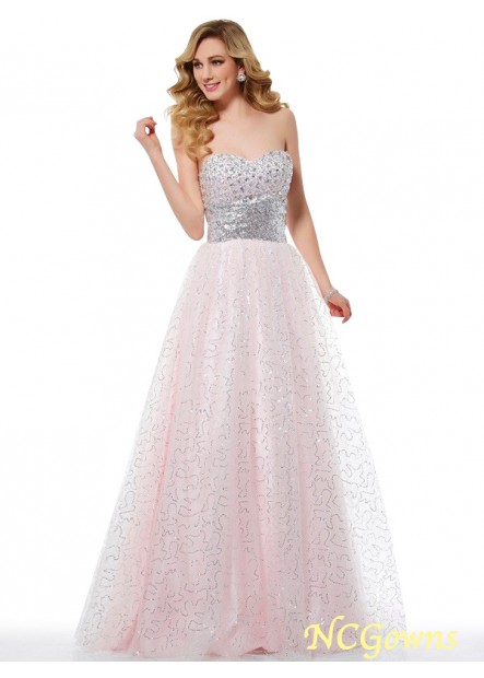 Sleeveless Sweetheart Ball Gown Zipper Back Style Long Prom Dresses