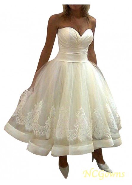 Other Tea-Length Tulle Fabric Ball Gowns