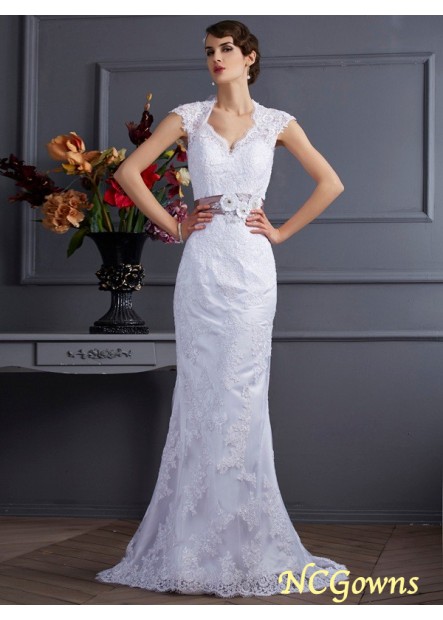 Ncgowns Applique Lace Trumpet Mermaid Vintage Wedding Dresses