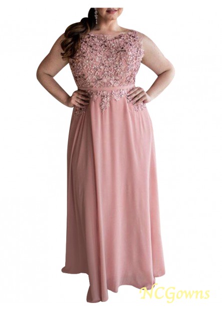 A-Line Princess Silhouette Floor-Length Hemline Train Other Back Style Sleeveless Bateau Neckline Pink Dresses