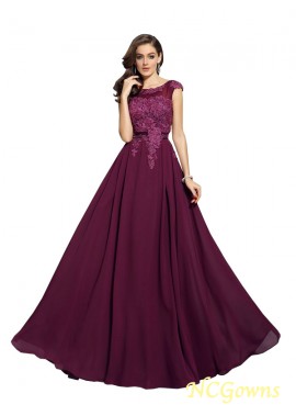 Sleeveless Floor-Length Applique Embellishment Formal Evening Dresses