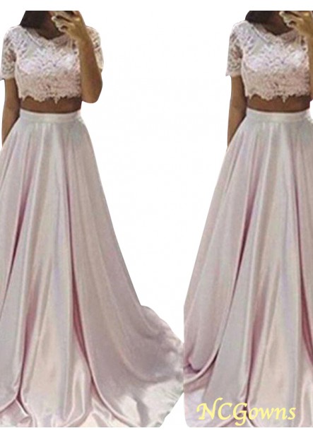 Floor-Length Lace Embellishment A-Line Princess Silhouette 2023 Prom Dresses