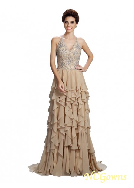 Chiffon Fabric Natural 2023 Formal Dresses