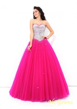 Floor-Length Sleeveless Sweetheart Satin 2023 Prom Dresses