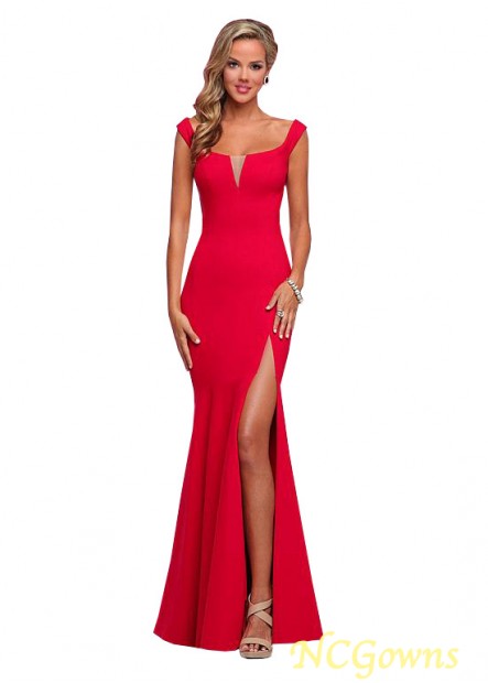 Scoop Red Dresses T801525404271