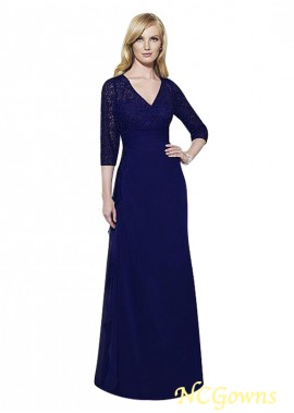 Full Length Length Blue Tone Illusion Royal Blue Dresses