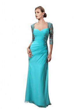 Chiffon Full Length Mother Of The Bride Dresses