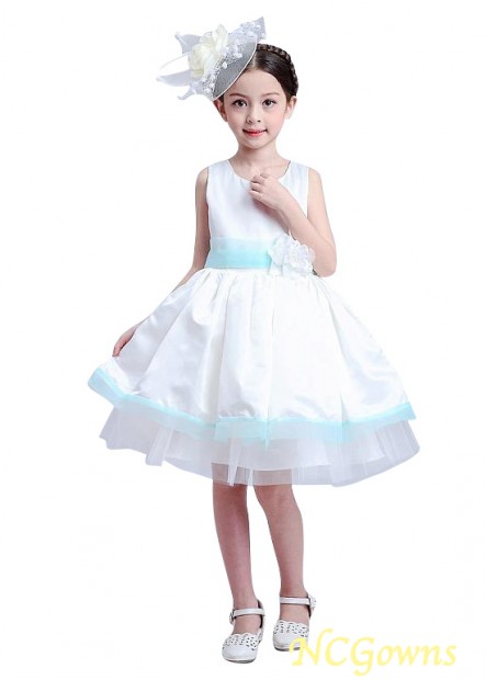White Color Family Knee-Length Hemline 110 Length White Dresses