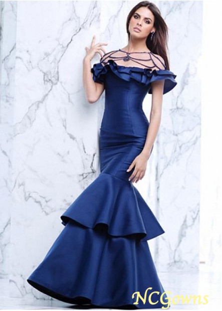 Blue Tone Floor-Length Special Occasion Dresses