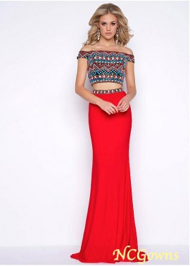 Ncgowns Red Tone Color Family Spandex Special Occasion Dresses T801525403840