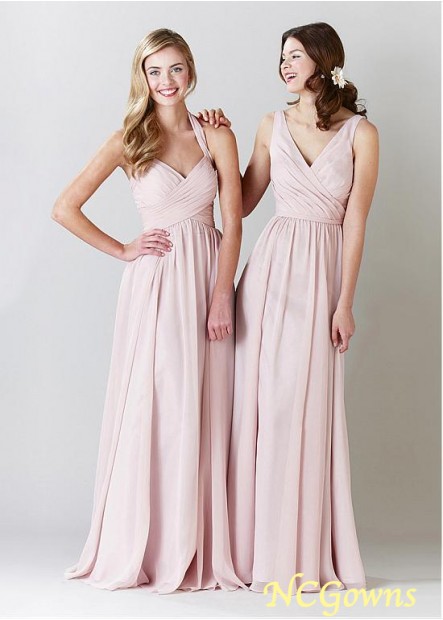Halter Neckline Pink Dresses