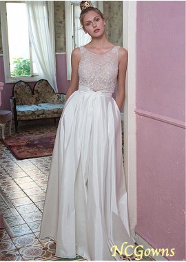 A-Line Lace Wedding Dresses