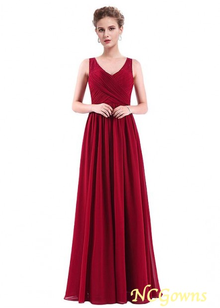 Floor-Length Red Dresses