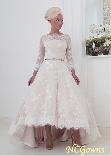 Illusion Lace Wedding Dresses