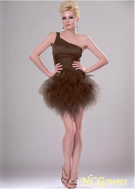 Ballerina Skirt Type Satin Chiffon Tulle Special Occasion Dresses
