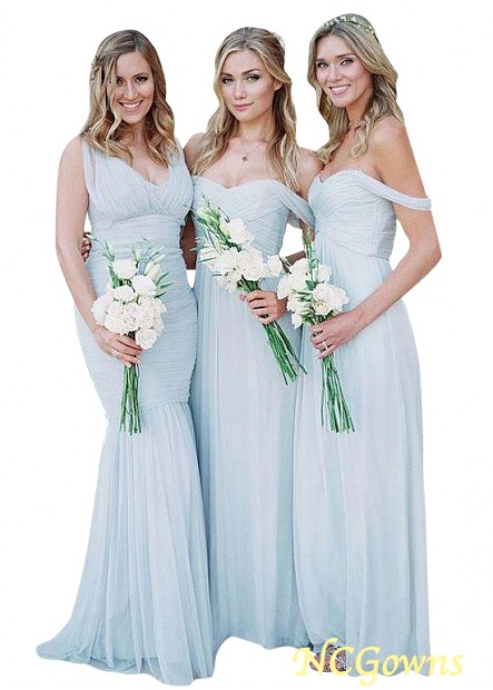 Blue Tone Bridesmaid Dresses